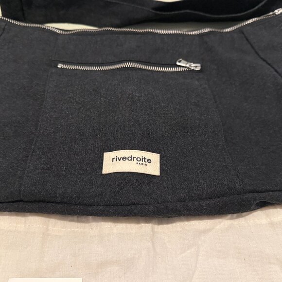 New RIVEDROITE PARIS Unisex Charlot Crossbody Bag - Picture 3 of 10